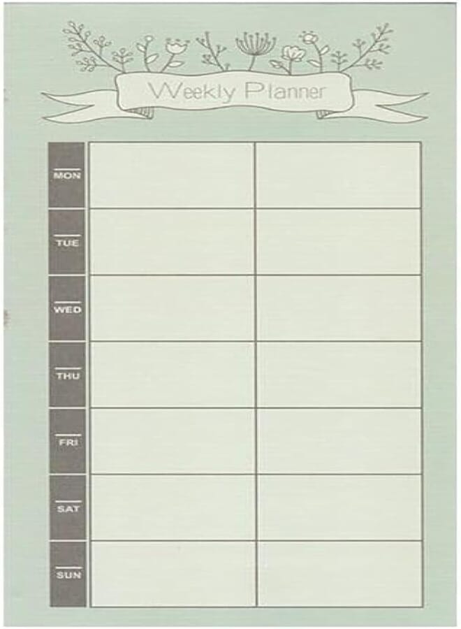 Eagle TYWP 1003 Weekly Planner, 9 cm x 18 cm Size